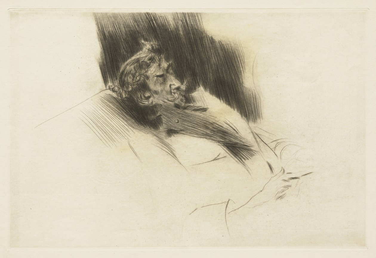 Assobiador adormecido, 1897 de Giovanni Boldini