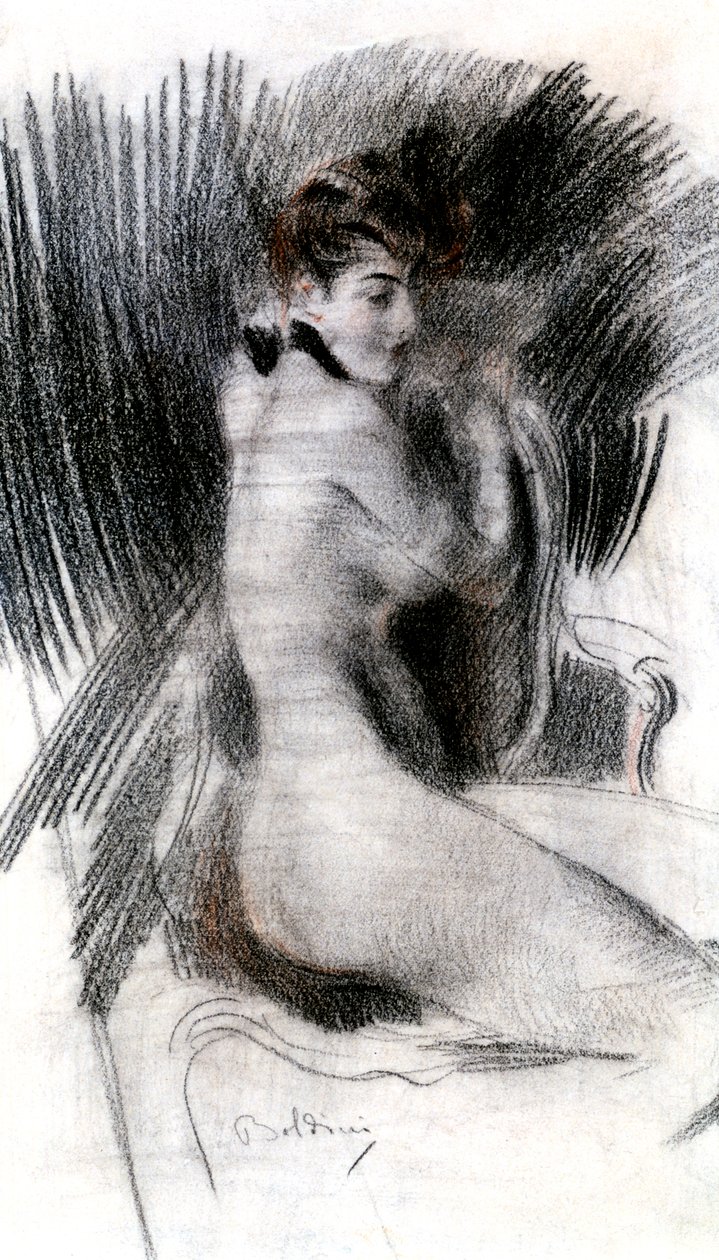 Mulher sentada, c1920 de Giovanni Boldini