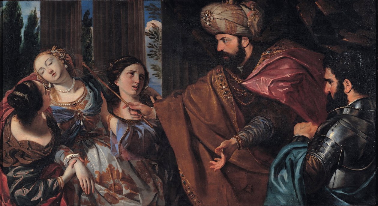 Ester antes de Assuero, entre 1660 e 1670 de Giovanni Bonatti