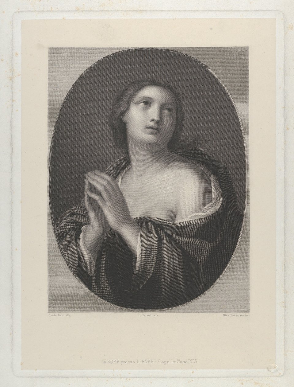 Personificação feminina da Esperança..., ca. 1835-81. de Giovanni Buonafede
