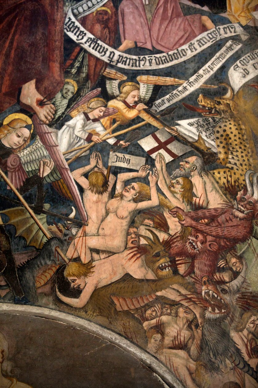 Juízo Final, c.1492 (detalhe de 3702475) de Giovanni Canavesio