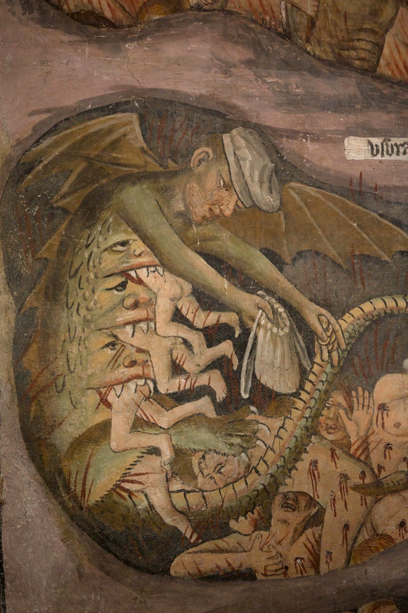 Juízo Final, c.1492 (detalhe de 3702475) de Giovanni Canavesio