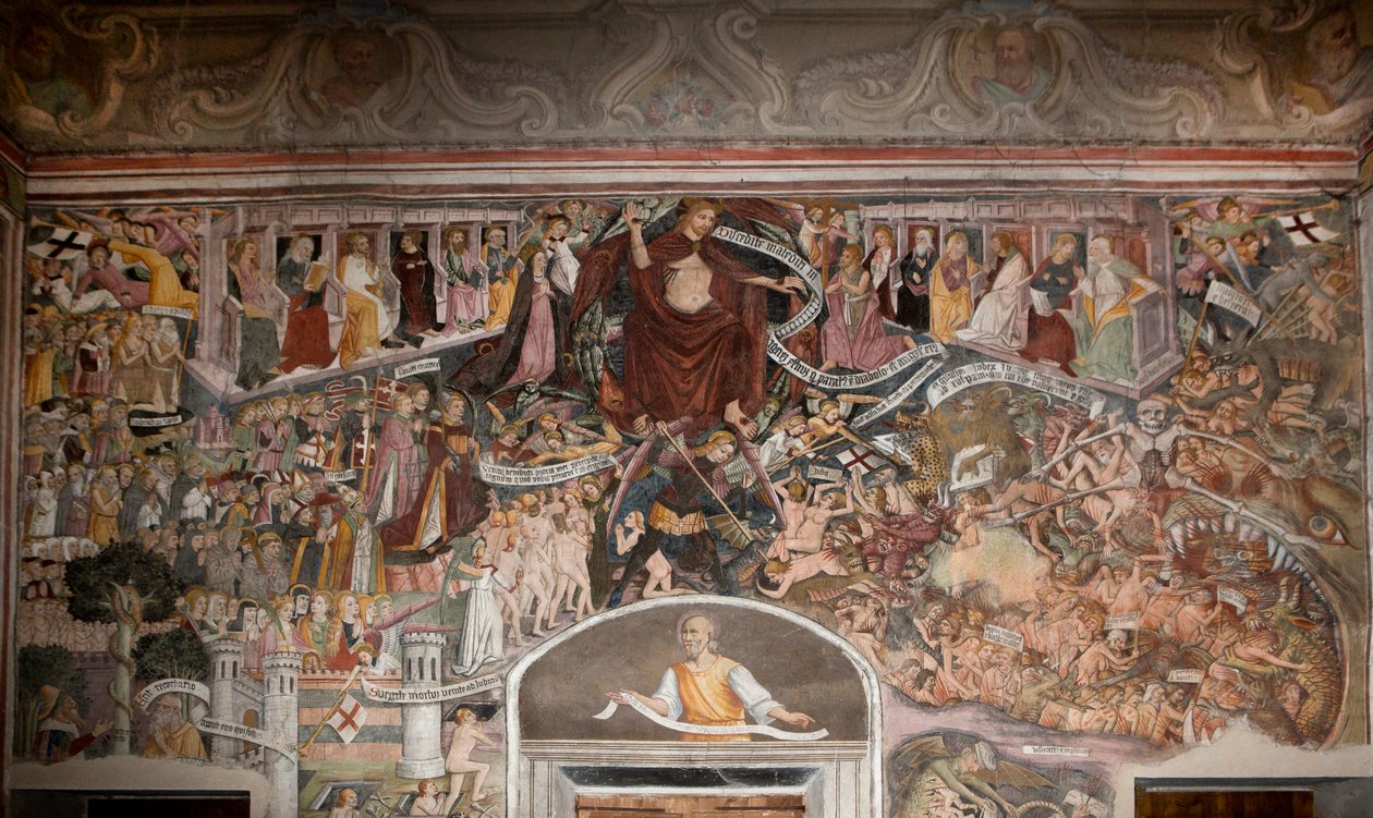 Juízo Final, c.1492 de Giovanni Canavesio