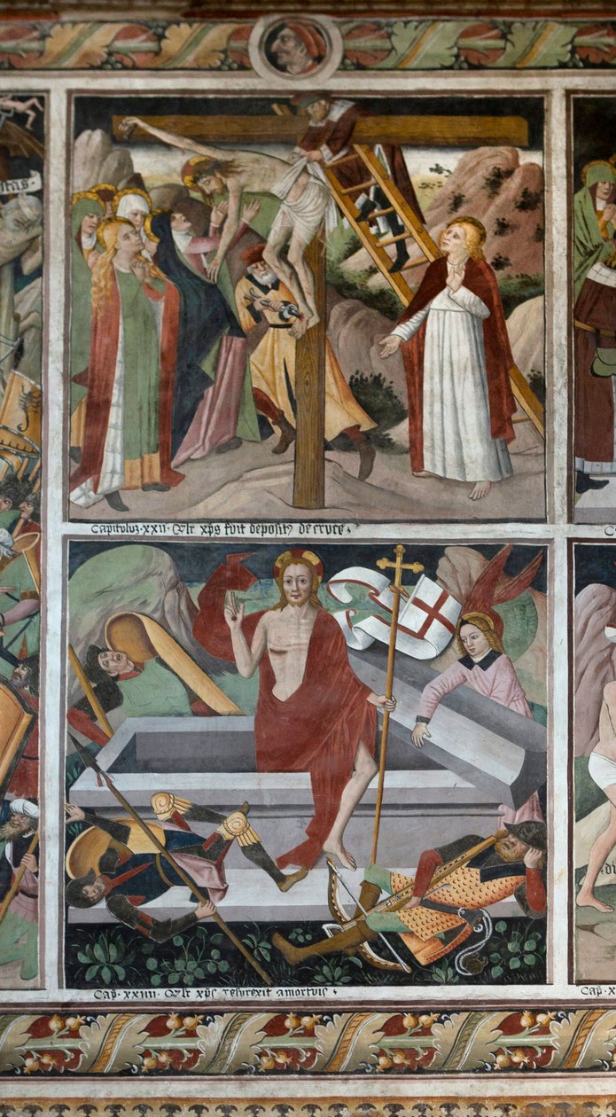 Cenas da Paixão de Cristo, c.1492 de Giovanni Canavesio