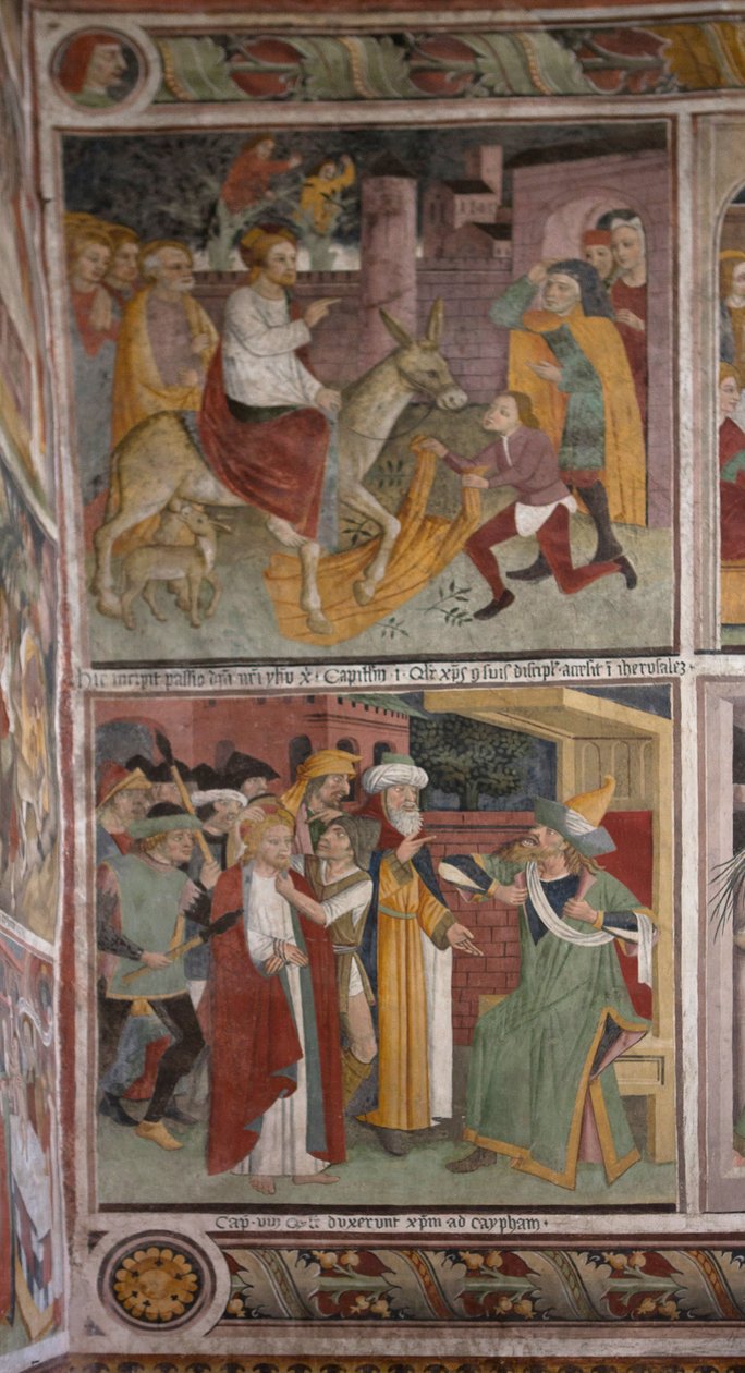 Cenas da vida de Cristo, c.1492 (fresco) de Giovanni Canavesio