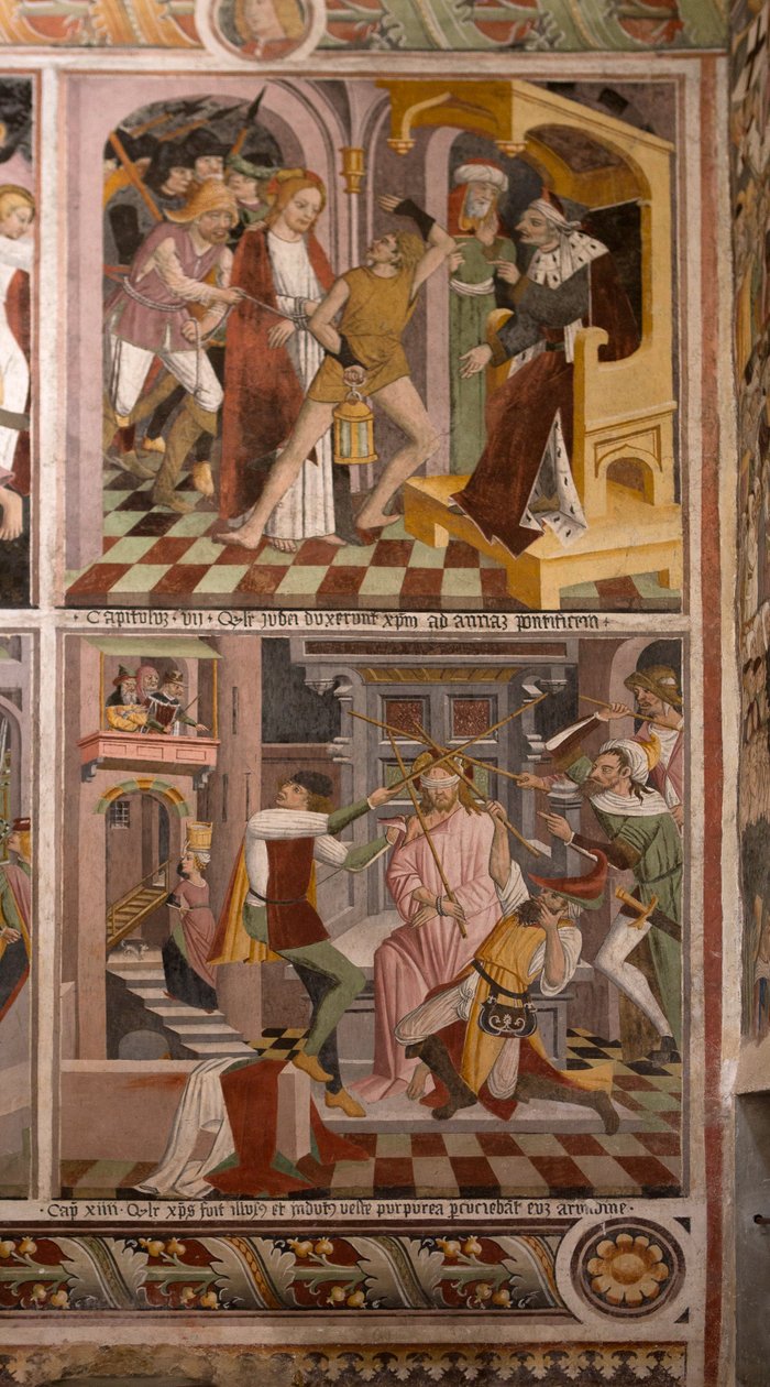 Cenas da vida de Cristo, c.1492 (fresco) de Giovanni Canavesio