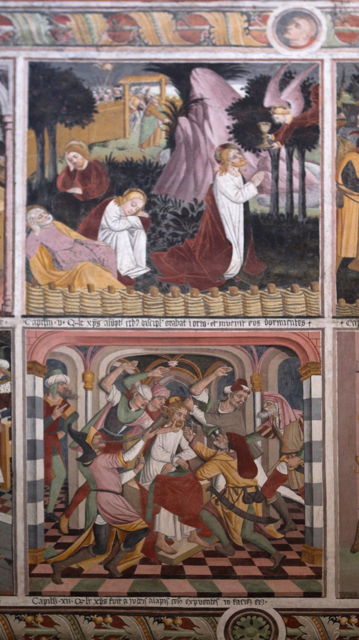 Cenas da vida de Cristo, c.1492 (fresco) de Giovanni Canavesio