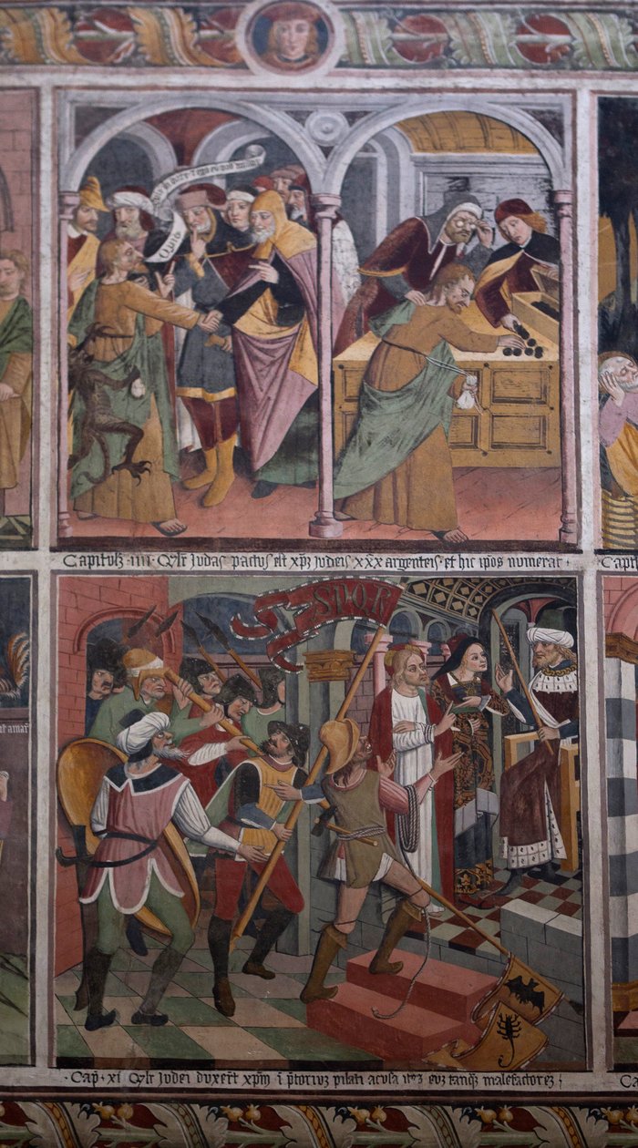 Cenas da vida de Cristo, c.1492 (fresco) de Giovanni Canavesio