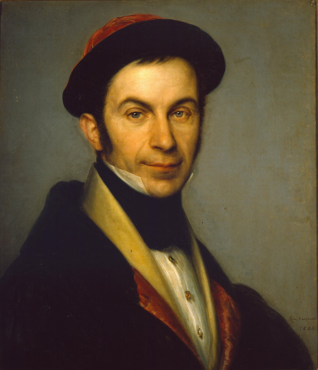 Italiano: Retrato do conde Guglielmo Lochis Retrato do conde Guglielmo Lochis de Giovanni Carnovali
