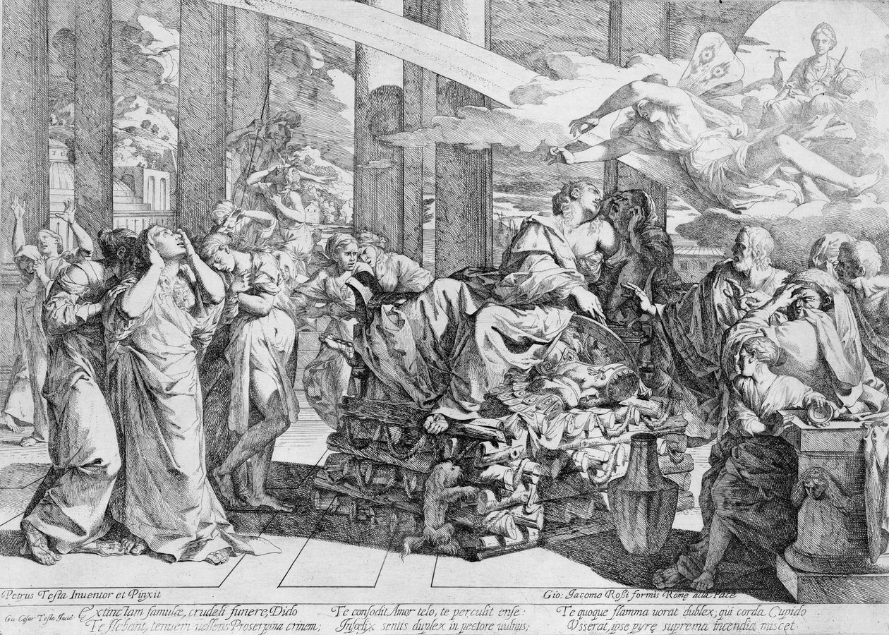 Scrapbook contendo gravuras italianas dos séculos XVI e XVII, séculos XVI-XVII. de Giovanni Cesare Testa