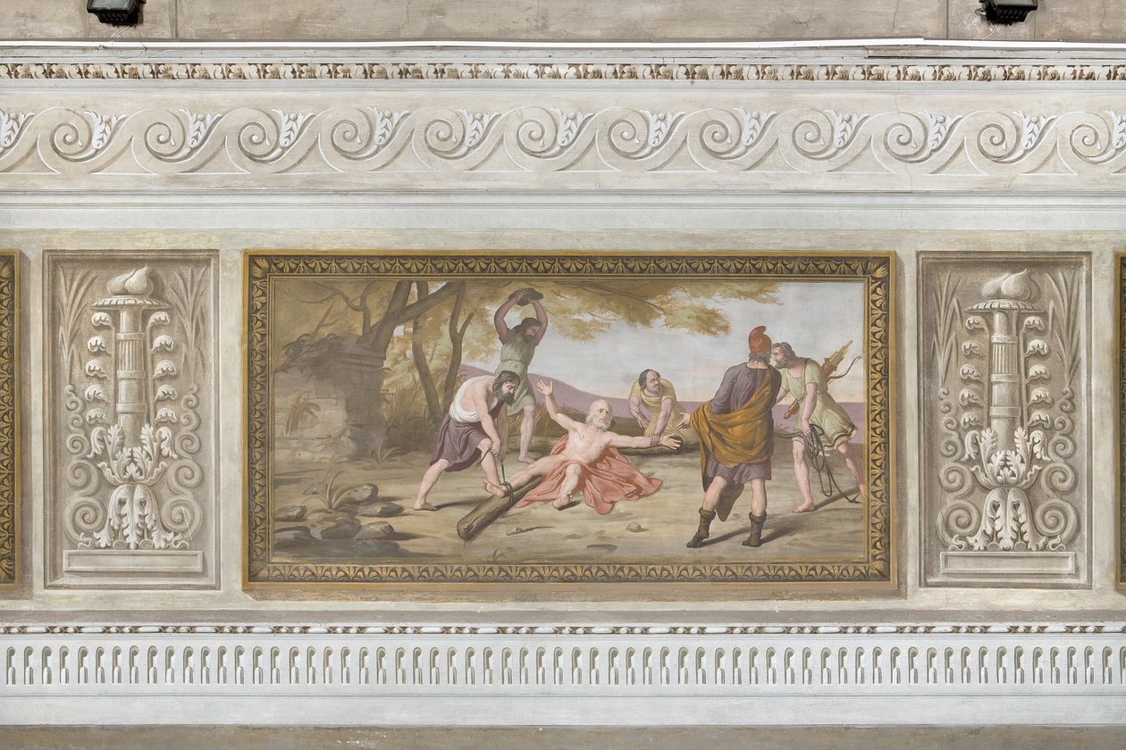 Crucificação de São Filipe, de Histórias de Cristo de Giovanni Chiarini