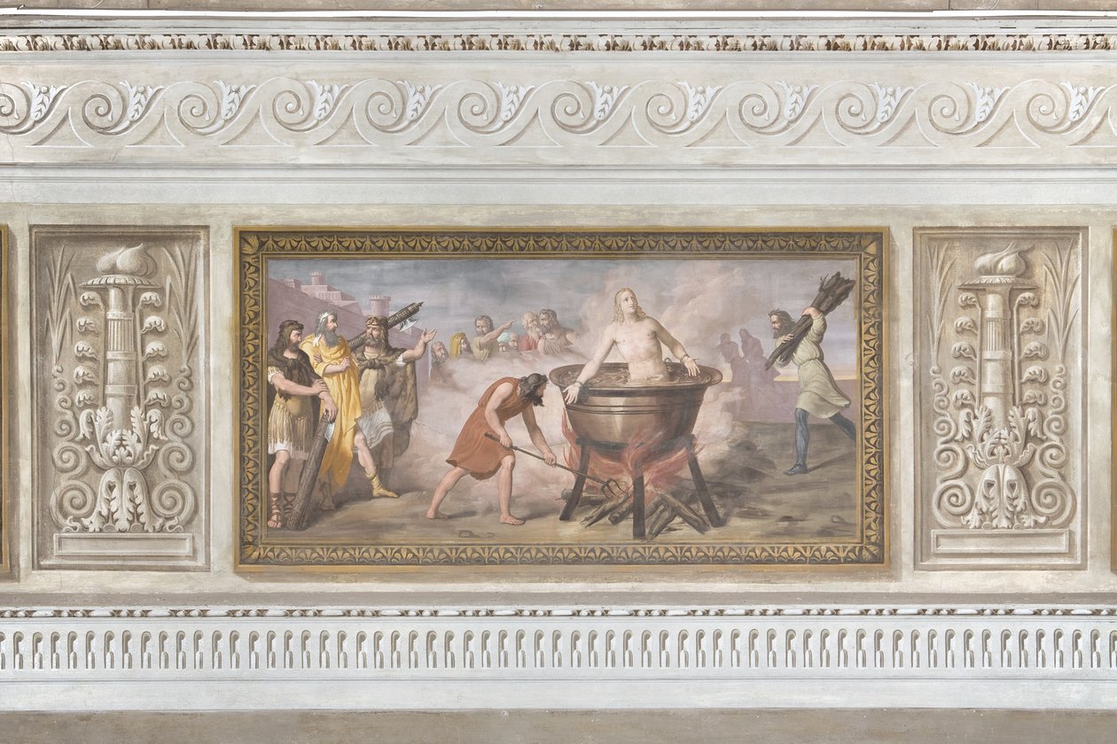 O martírio de São João Evangelista em Roma de Giovanni Chiarini