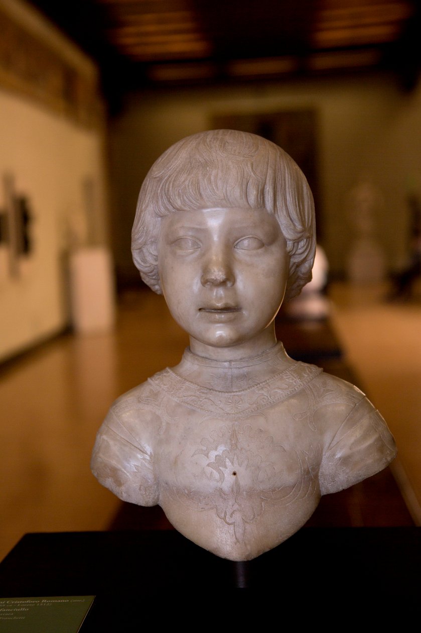 Busto de uma criança de Giovanni Cristoforo Romano