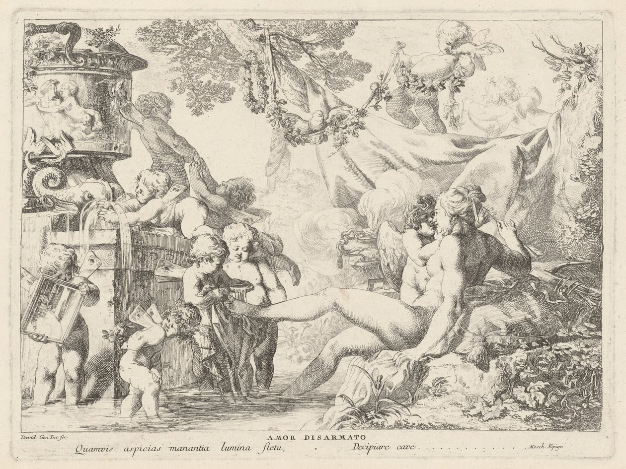 Cupido Desarmado de Giovanni David