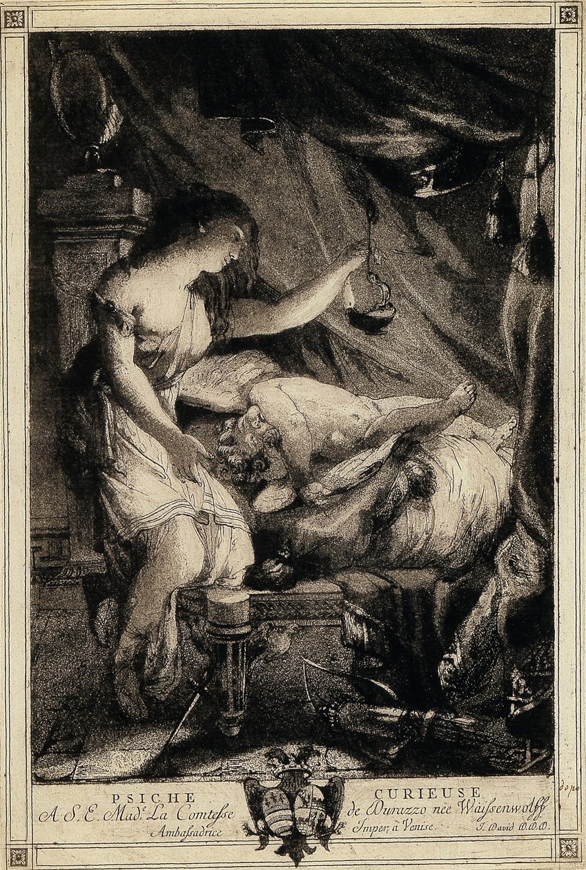 Curious Psyche, meados da década de 1770. de Giovanni David
