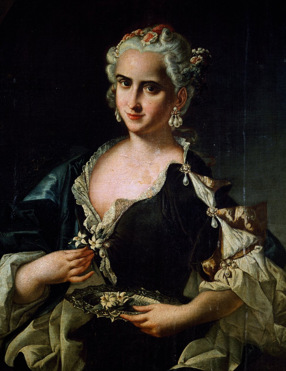 Retrato de Angela Maria Piccinini de Giovanni Domenico Lombardi