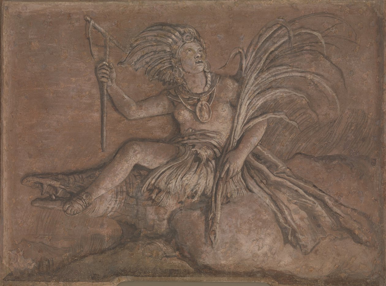 América. de Giovanni Domenico Tiepolo