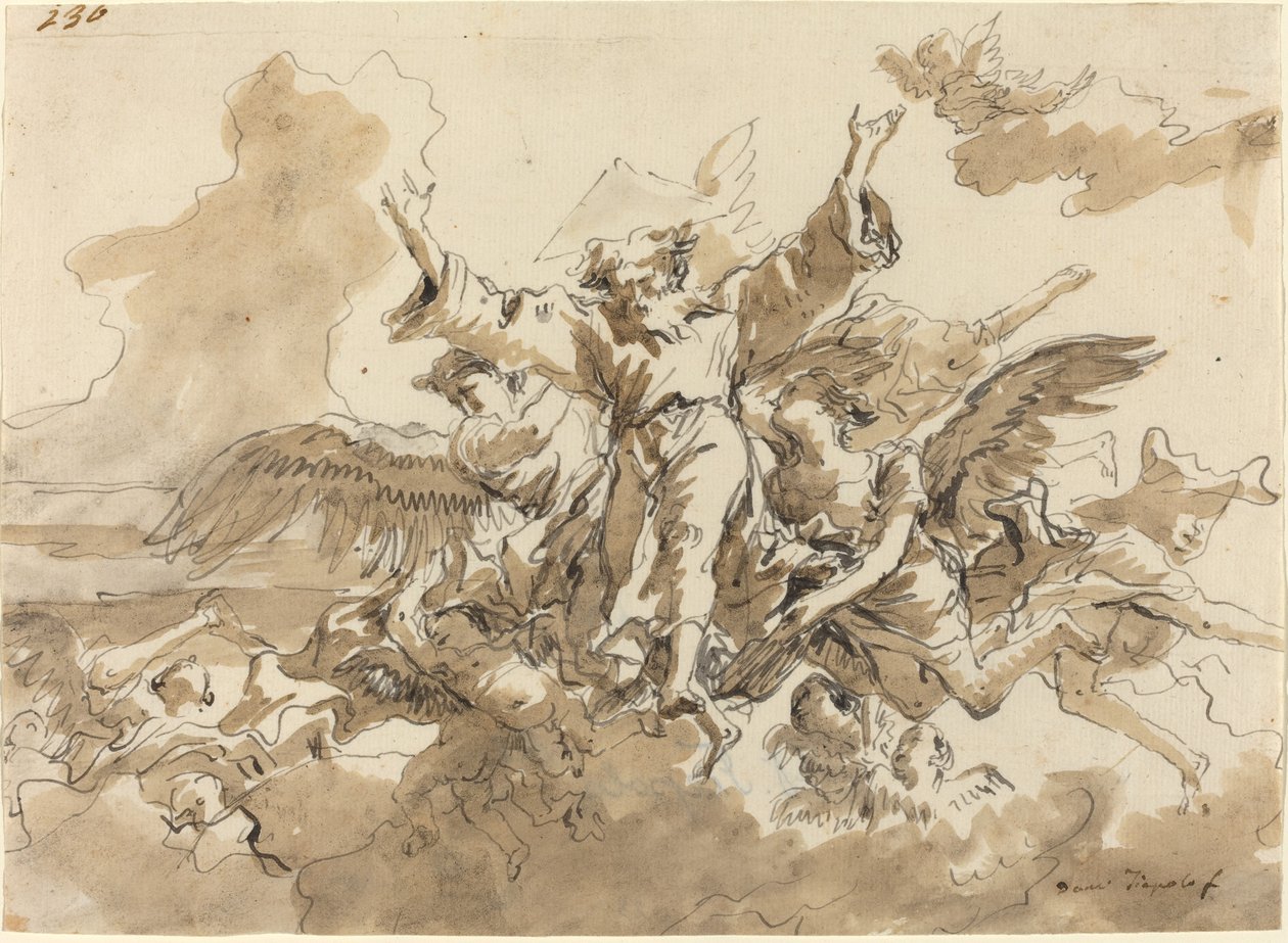 Criação do Universo de Giovanni Domenico Tiepolo