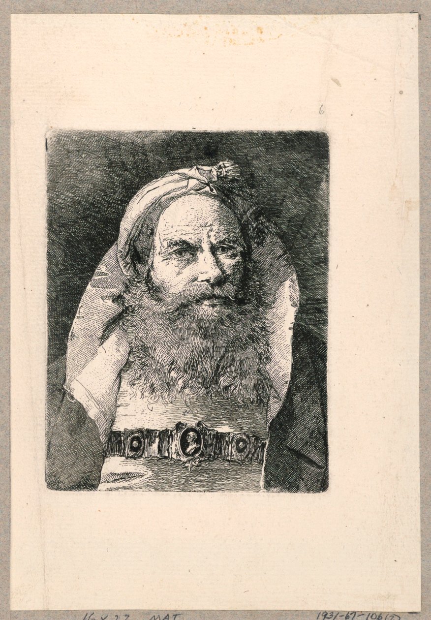 coleção de cabeças de Giovanni Domenico Tiepolo