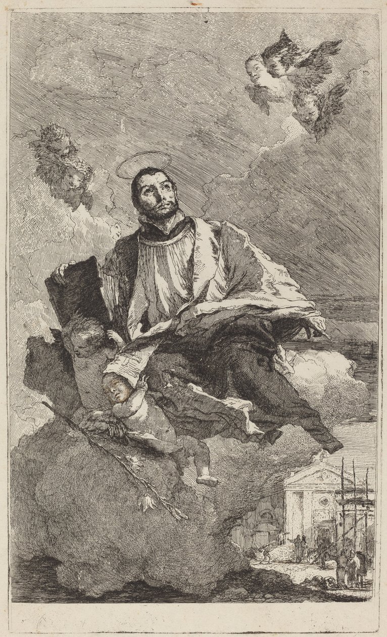 São Caetano de Thiene de Giovanni Domenico Tiepolo