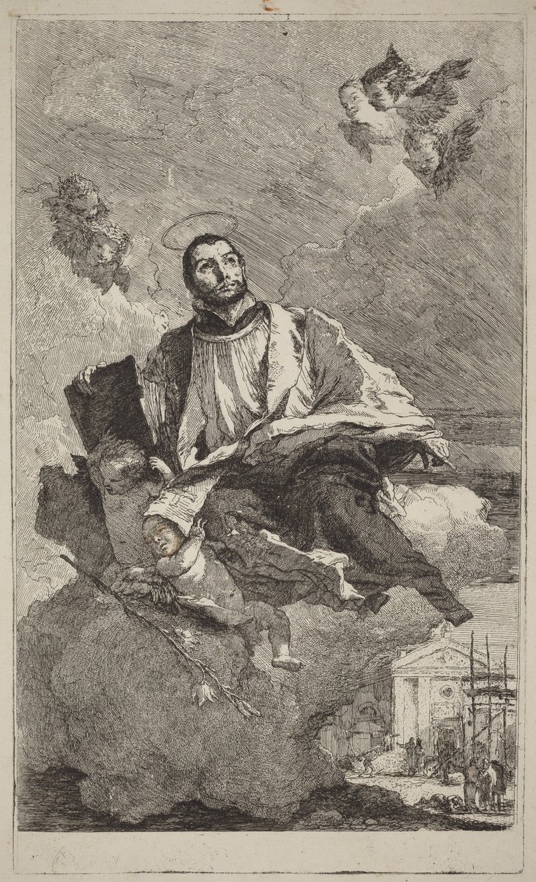 São Caetano de Thiene de Giovanni Domenico Tiepolo