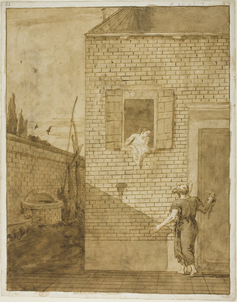 São Pedro e Rhoda de Giovanni Domenico Tiepolo