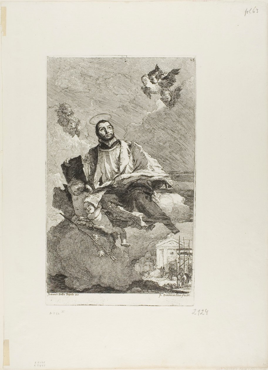 São Caetano de Thiene de Giovanni Domenico Tiepolo