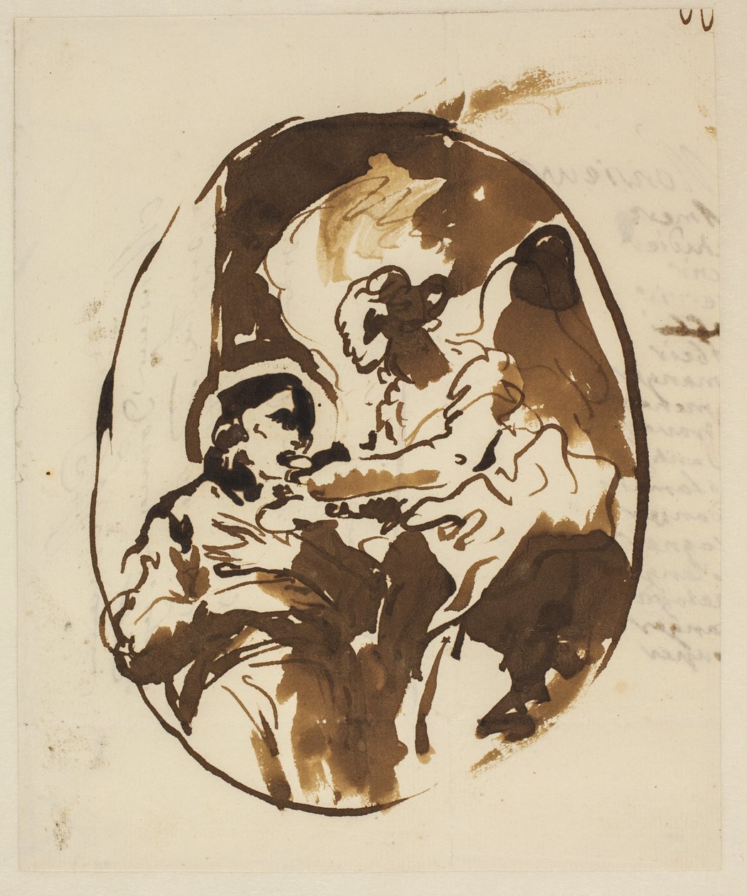 A comunhão de um santo de Giovanni Domenico Tiepolo