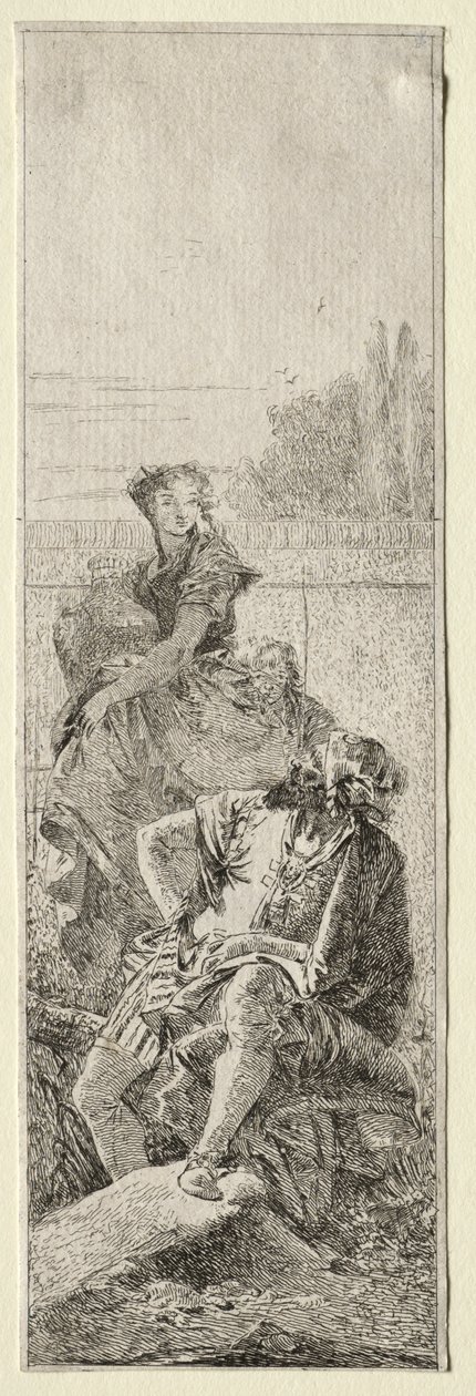 Dois Camponeses de Giovanni Domenico Tiepolo