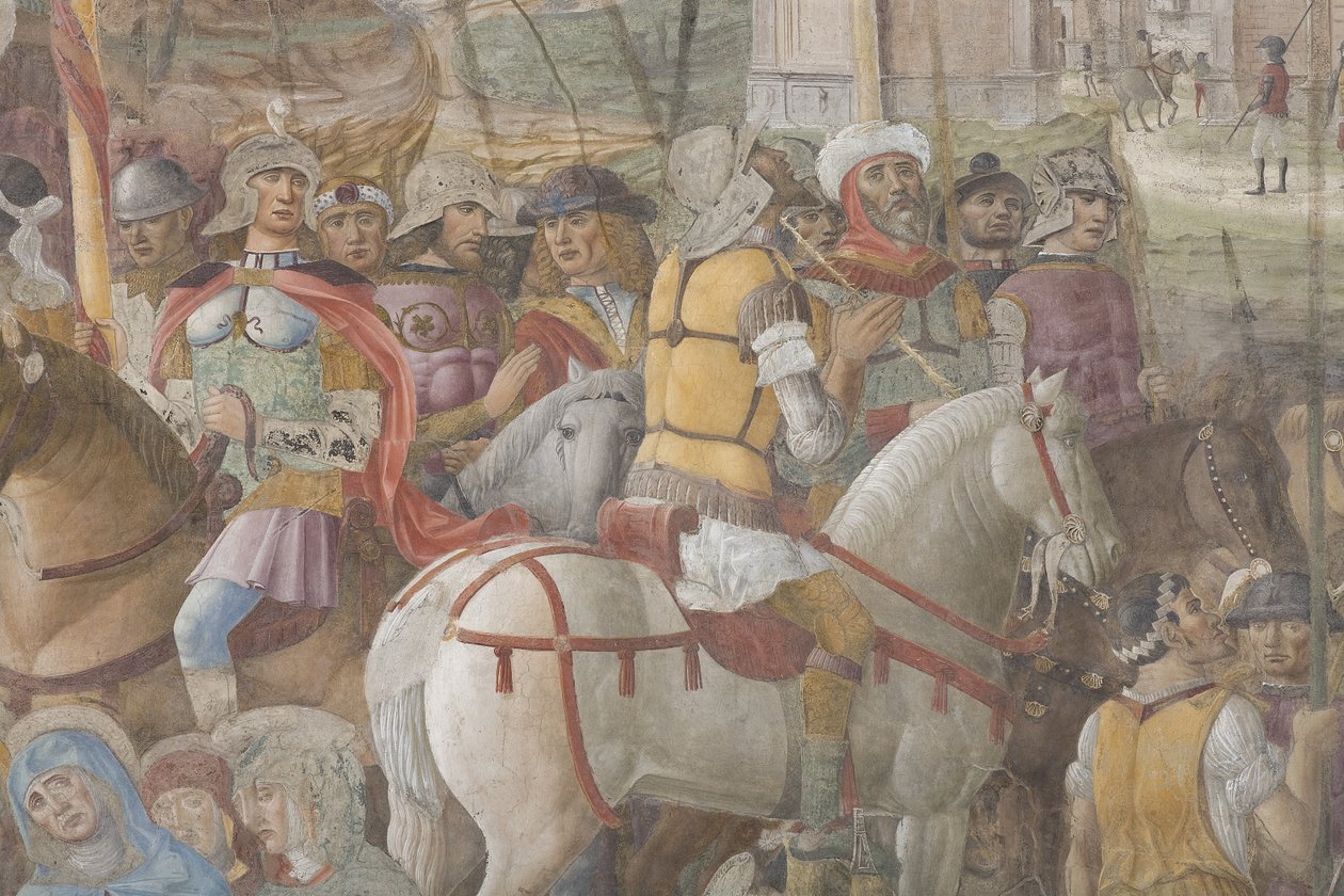 Crucificação, 1495 (detalhe de 3498420) de Giovanni Donato Montorfano