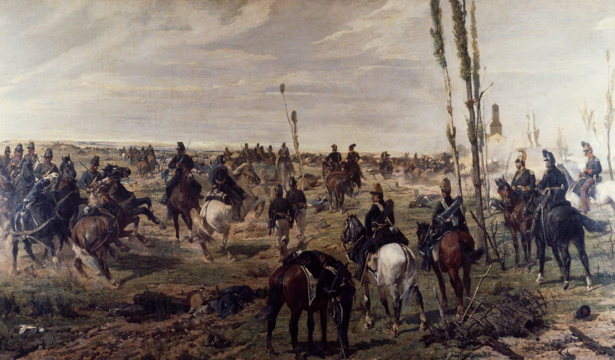 Ataque a Nossa Senhora das Descobertas de Giovanni Fattori