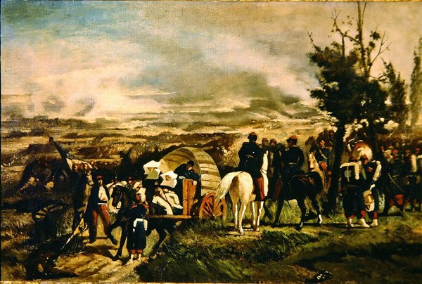 Batalha de Magenta, 1860 de Giovanni Fattori