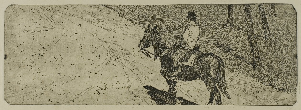 Soldado de Cavalaria de Giovanni Fattori