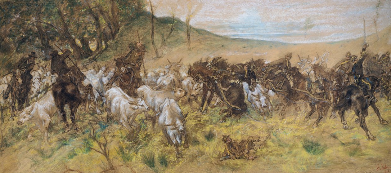 Encontro Fatal de Giovanni Fattori
