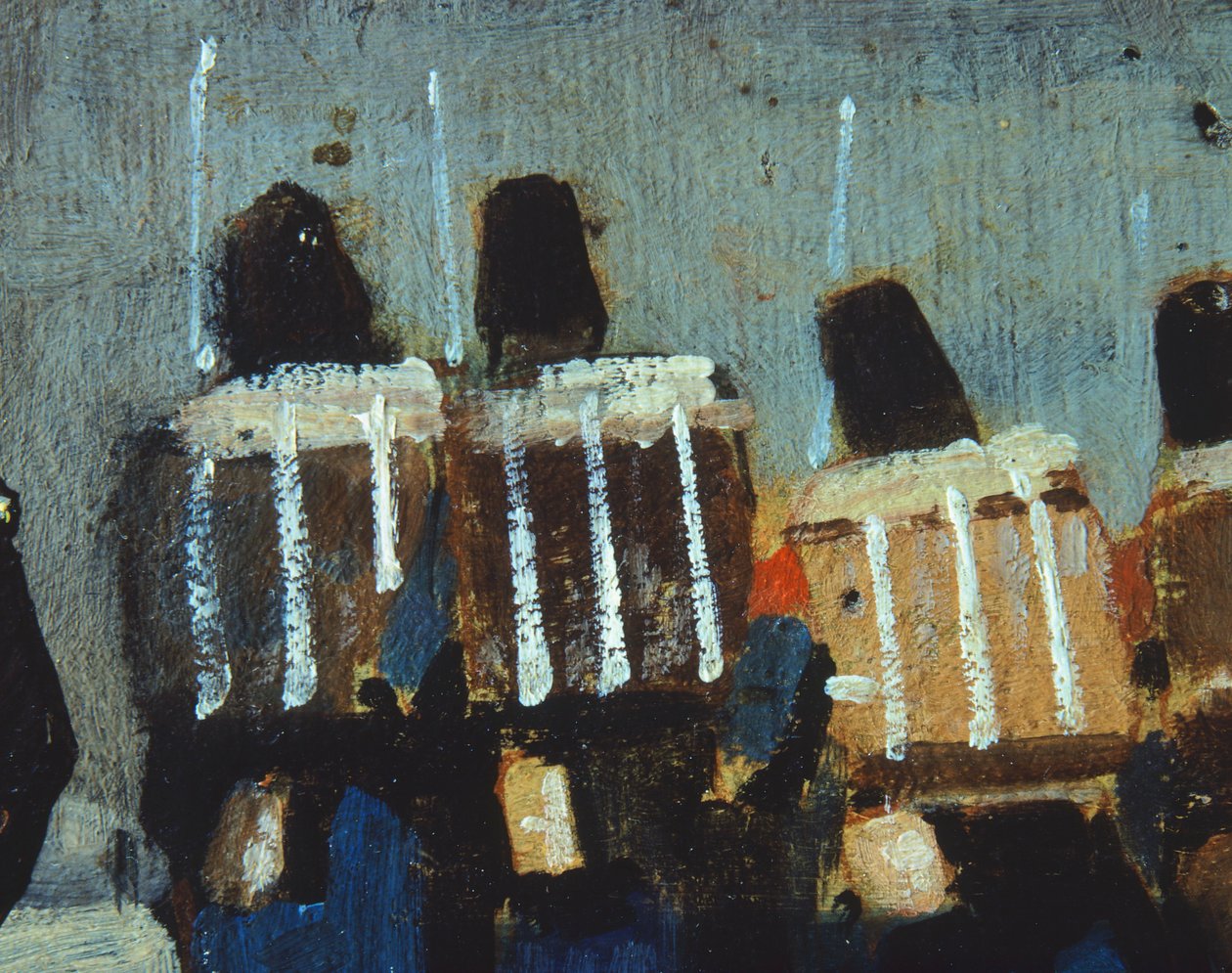 Soldados franceses em 59 de Giovanni Fattori