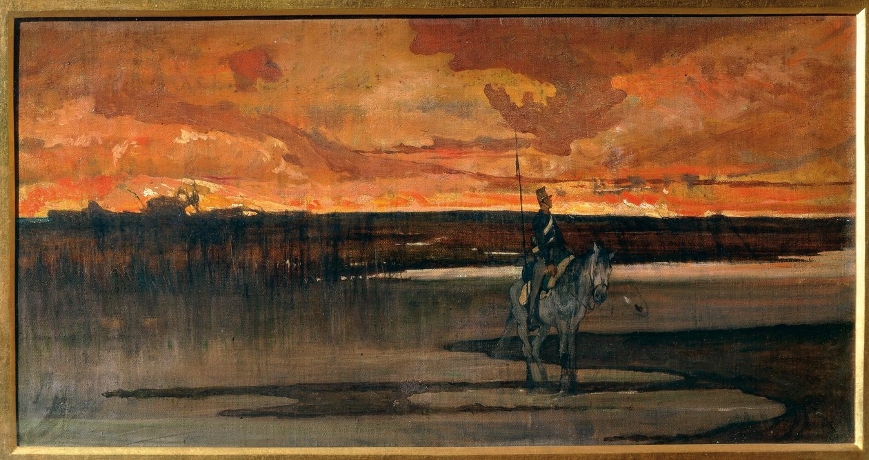 Itália, Florença, Lancer de Giovanni Fattori
