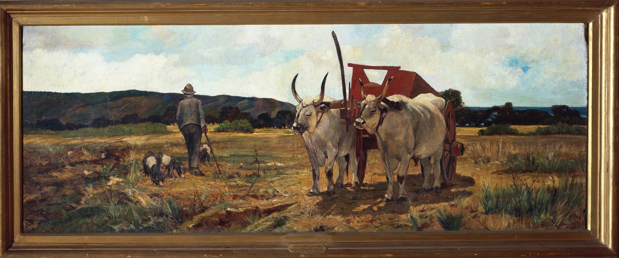 Itália, Florença, Maremma Toscana, cerca de 1894 de Giovanni Fattori