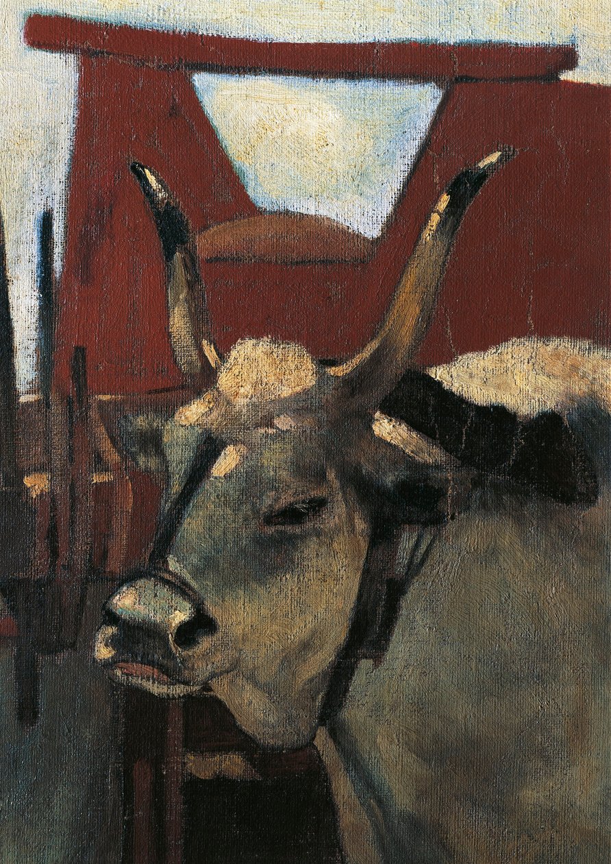 Itália, Florença, Maremma Toscana, cerca de 1894, detalhe de Giovanni Fattori