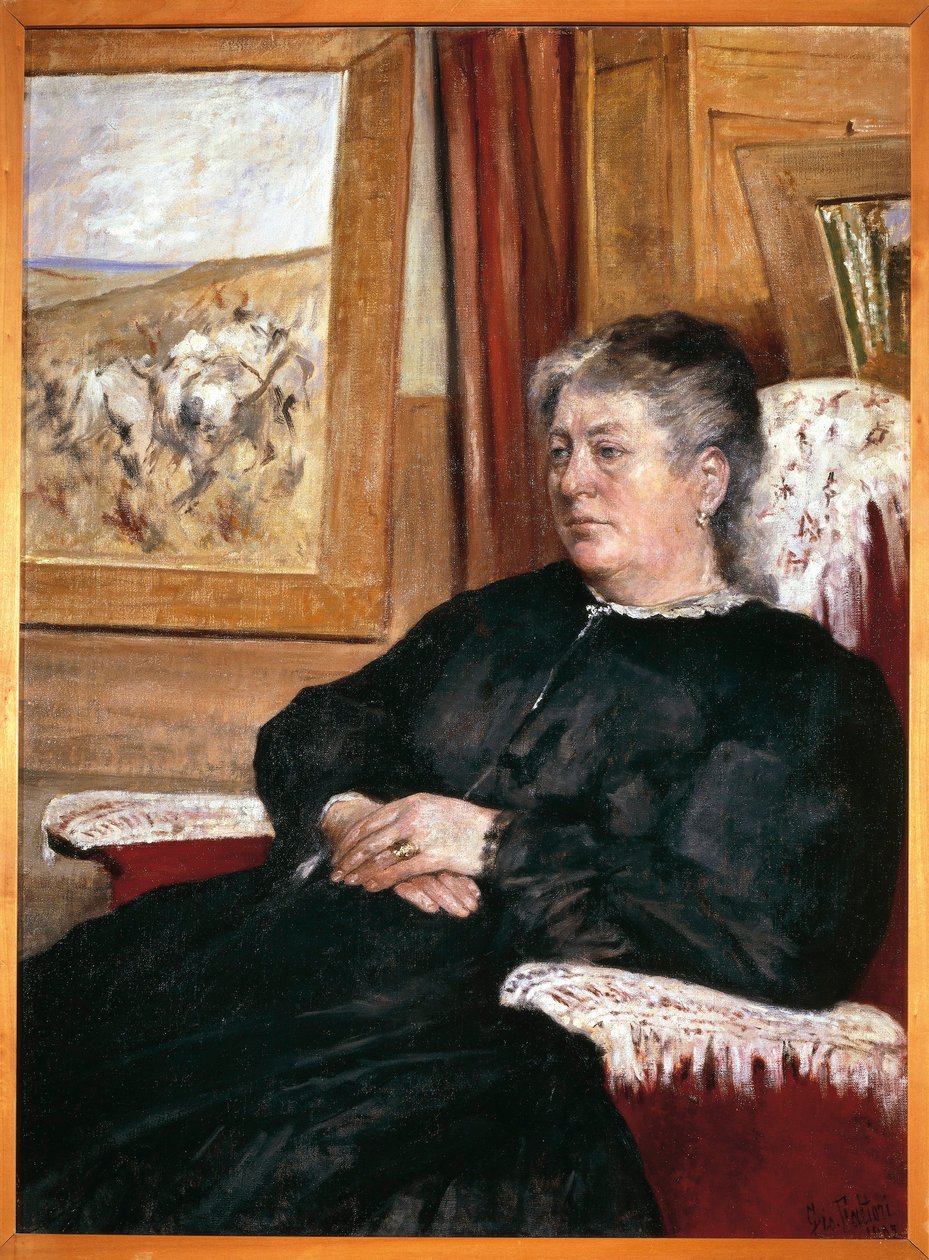 Itália, Leghorn, A Terceira Esposa de Giovanni Fattori