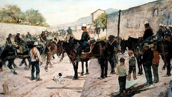 Exercícios Militares de Giovanni Fattori