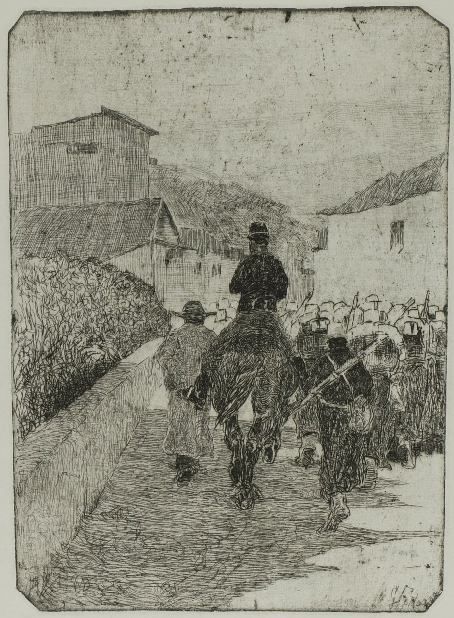 Passeio Militar de Giovanni Fattori