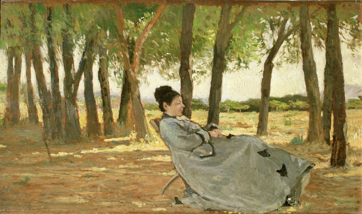 Retrato da signora Martelli de Giovanni Fattori