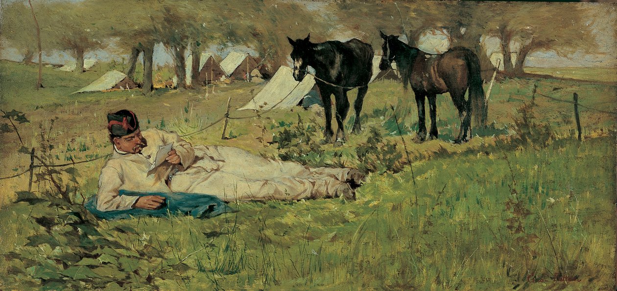 A Carta para o Campo de Giovanni Fattori
