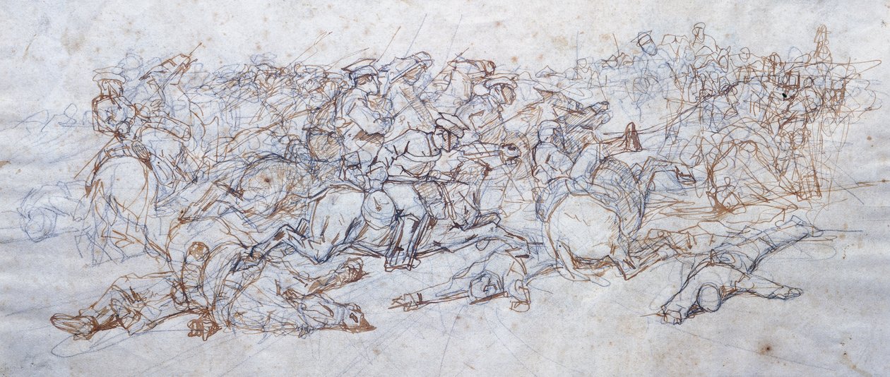 Carga Uhlans de Giovanni Fattori