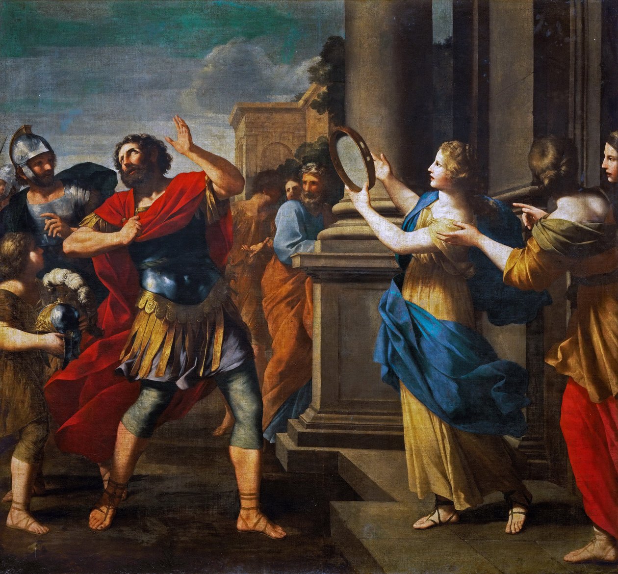 Barroco : La fille de Jephte - Filha de Jephtha par Romanelli, Giovanni Francesco (1610-1662) de Giovanni Francesco Romanelli