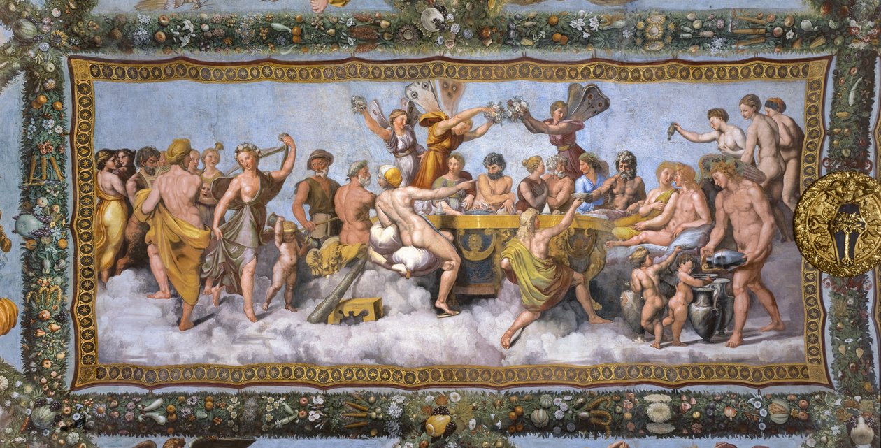 Casamento de Cupido e Psique de Giovanni Francesco (c.1488 1528) Penni