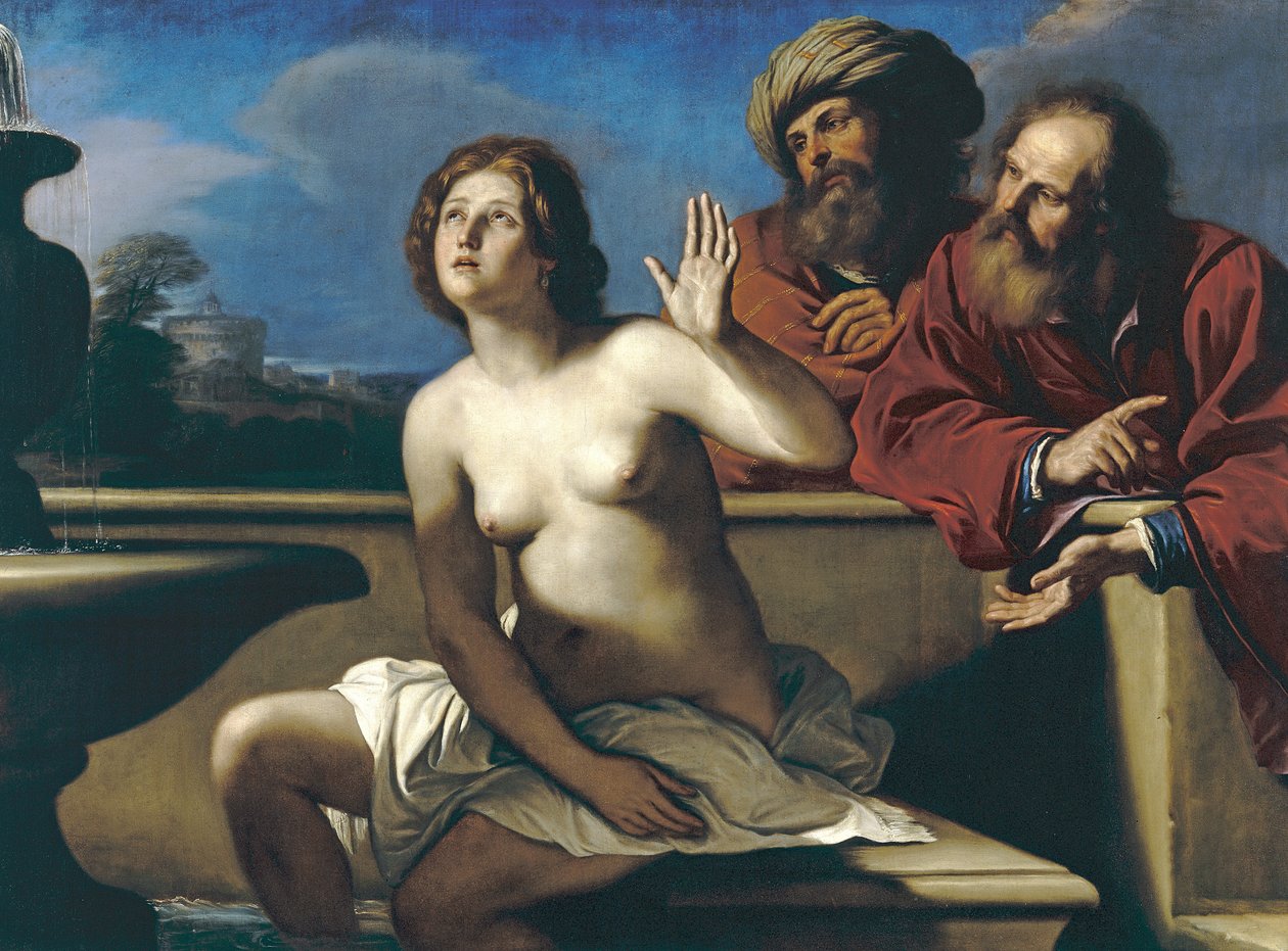 Susanna e os Anciãos de Giovanni Francesco Barbieri