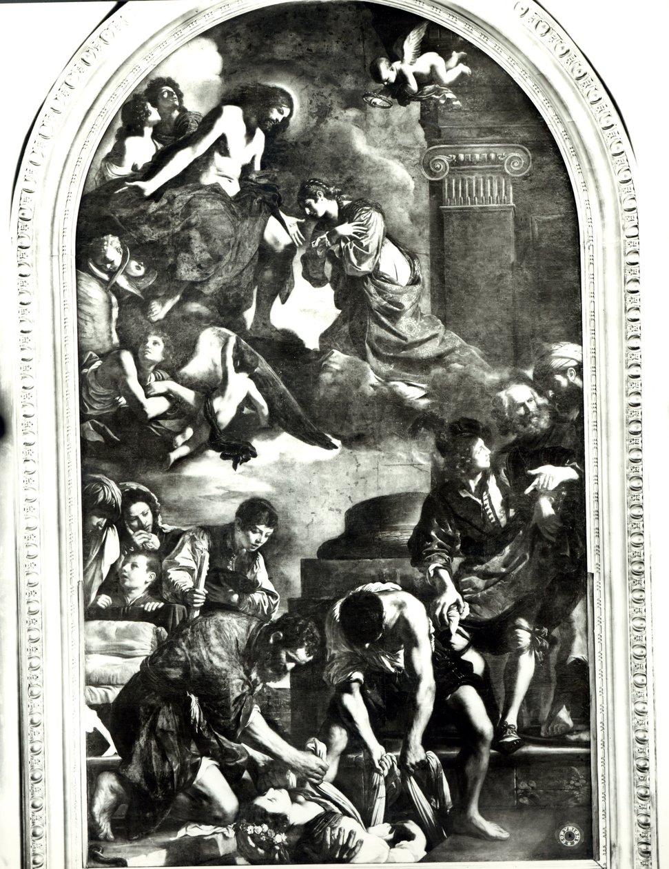 O enterro de São Petronilla de Giovanni Francesco Barbieri