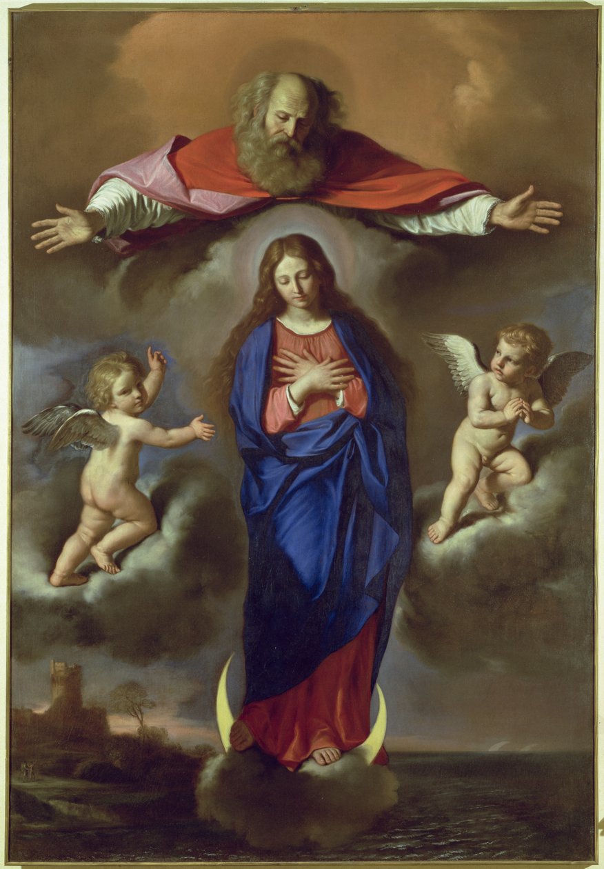A Imaculada Conceição de Giovanni Francesco Barbieri
