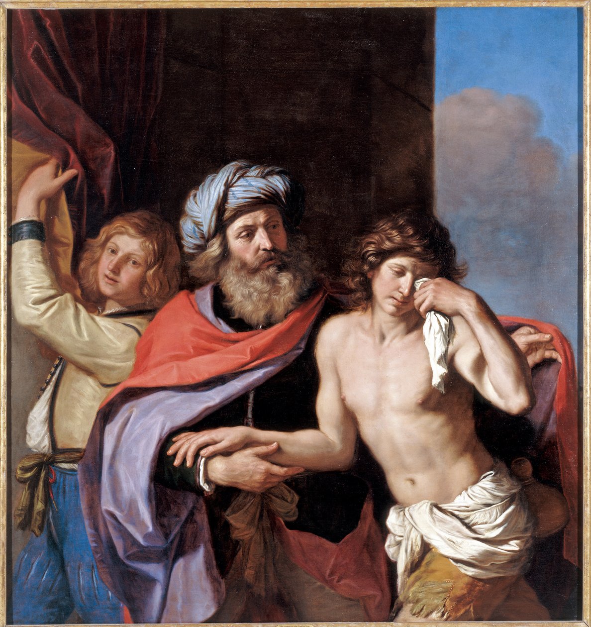 O retorno do filho pródigo, 1654-55 de Giovanni Francesco Barbieri